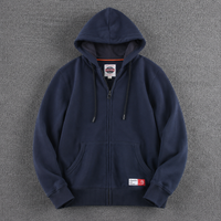 Ozren | Men's Full-Zip Hoodie with Kangaroo Pocket