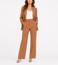 Tamsin | Women's Tailored Blazer & Wide Leg Pants Set