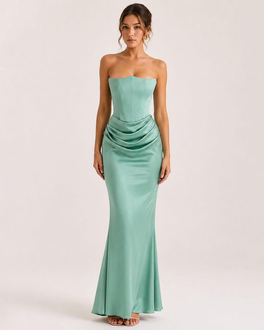 Gerhild Strapless Maxi Dress