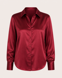 Hannelore Satin Blouse