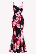 Elvie Floral Mermaid Maxi Dress