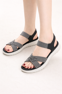 Valery Orthopedic Sandals with Elastic Straps