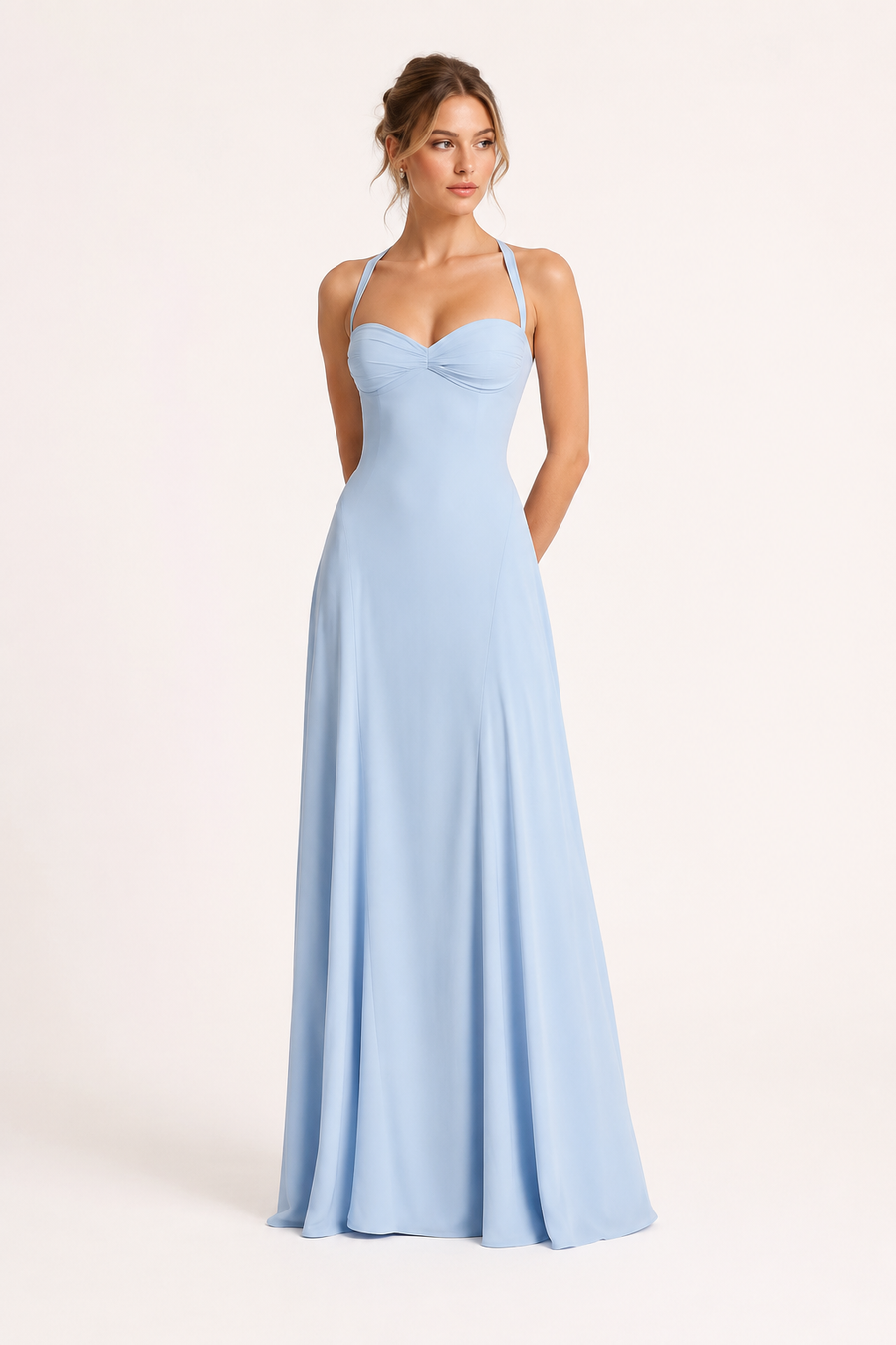 Ingrid Sweetheart Maxi Dress