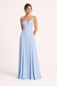 Ingrid Sweetheart Neckline Maxi Dress