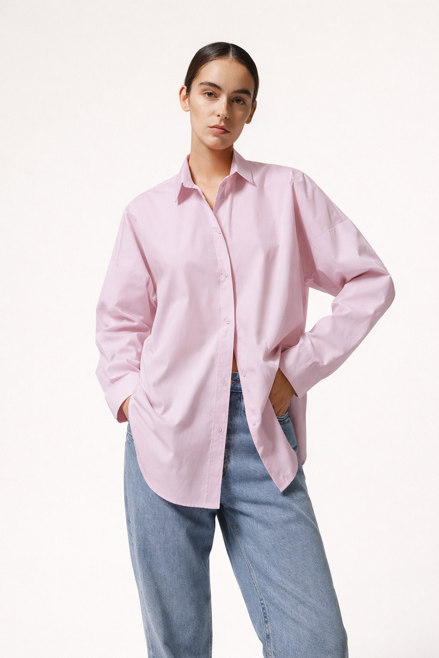 Livia Oversized Long Sleeve Blouse