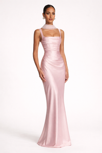 Astrid Strapless Slim Maxi Dress