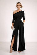 Edie - Elegant One-Shoulder Jumpsuit