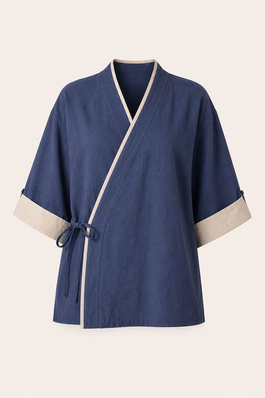 Frida Kimono Wrap Blouse