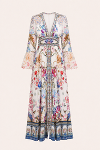 Connie Puff Sleeve Midi Dress