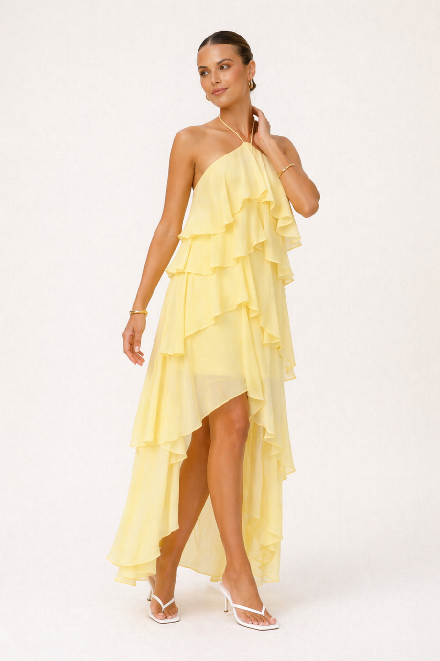 Kimberly Halter Maxi Dress