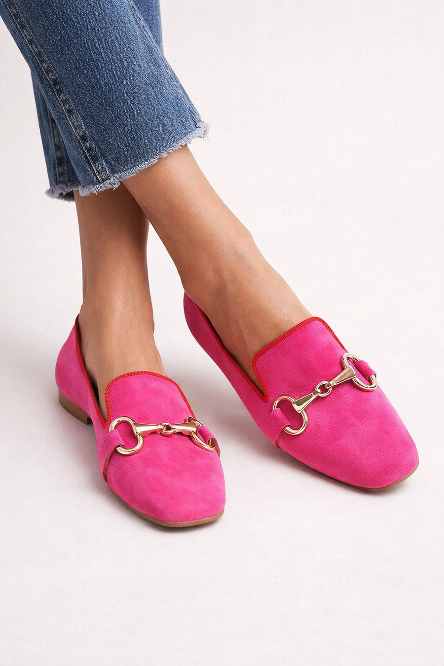 Maelys Metallic Detail Loafers