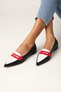 Élodie Two-Tone Loafers