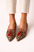 Xirela Leopard Tassel Loafers