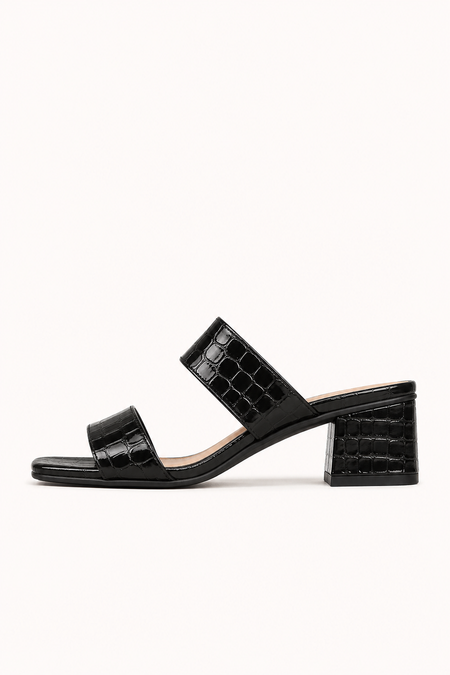Meike Block Heel Mule Sandals