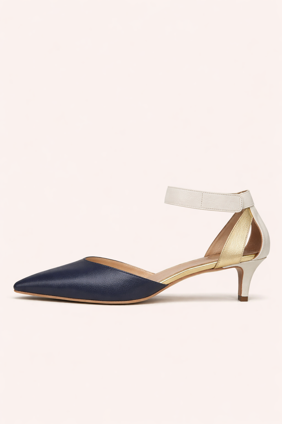 Velmira Mid-Heel Shoes with Ankle Strap