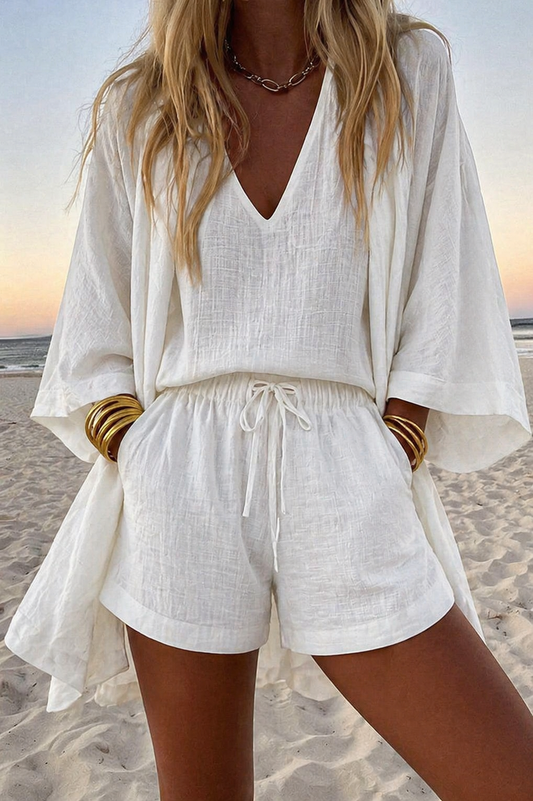Kerith – Elegant Formentera Three-Piece Summer Set