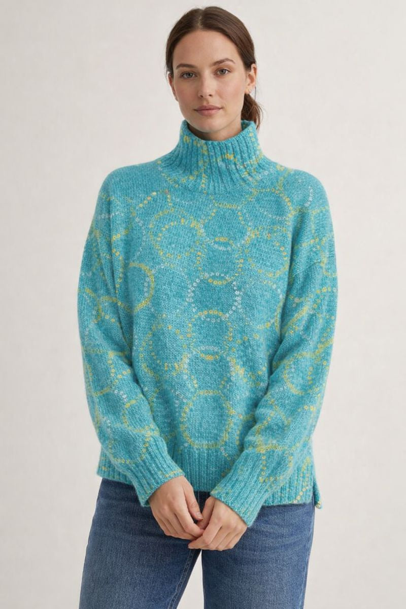 Nerava Cowl Neck Sweater