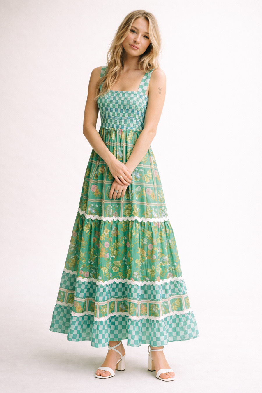 Renate Floral Print Maxi Dress