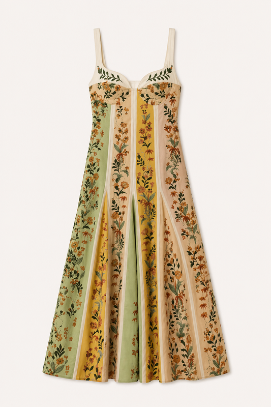 Lorena Floral Midi Dress