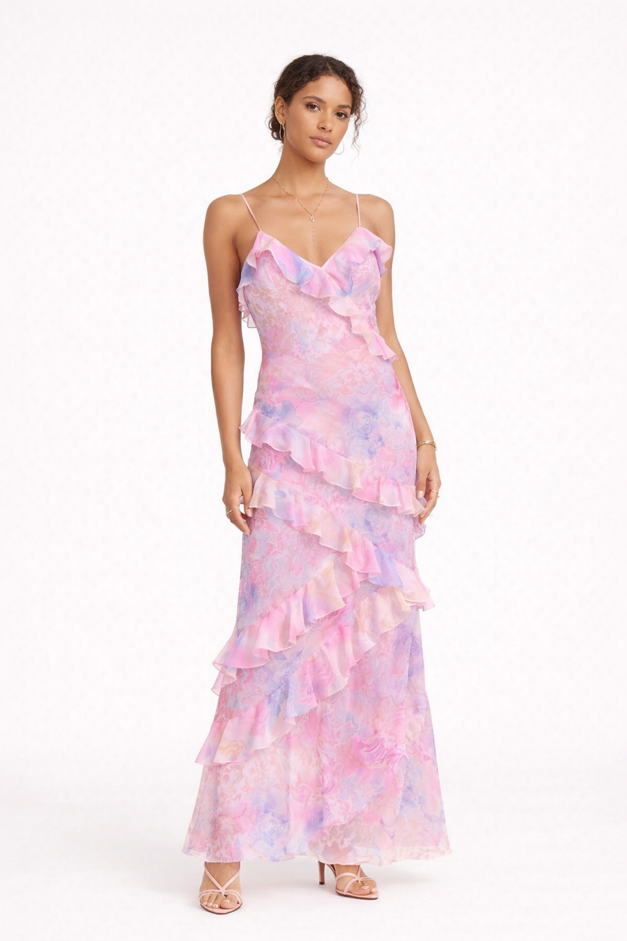 Felinge Ruffle Maxi Dress