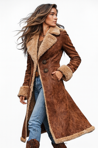 Isabella – Vintage-Inspired Long Coat
