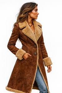 Isabella – Vintage-Inspired Long Coat