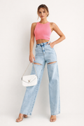 Emilia High-Waist Flared Pants