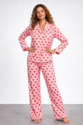 Yena Printed Shirt and Pants Pyjama Set