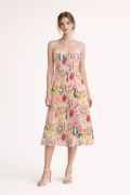 Bianca Spring Print Midi Dress