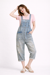 Clara Denim Overalls