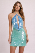 Rosetta Bodycon Sequin Mini Dress