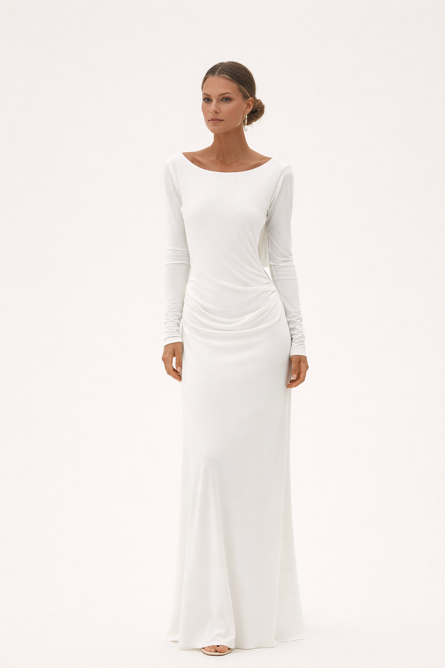 Hanna Draped Maxi Dress