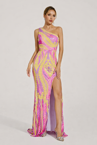 Waltraud One-Shoulder Maxi Dress