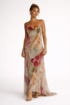 Beige/Bloemenprint