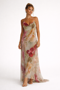 Samantha Spaghetti Strap Maxi Dress