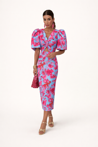 Amely Floral Midi Dress