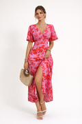 Amalia Floral Midi Dress