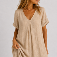 Toni - Flowing V-Neck Maxi Dress