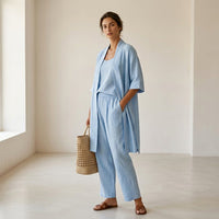 Pandora - Linen Three-Piece Lounge Set