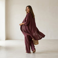 Pandora - Linen Three-Piece Lounge Set