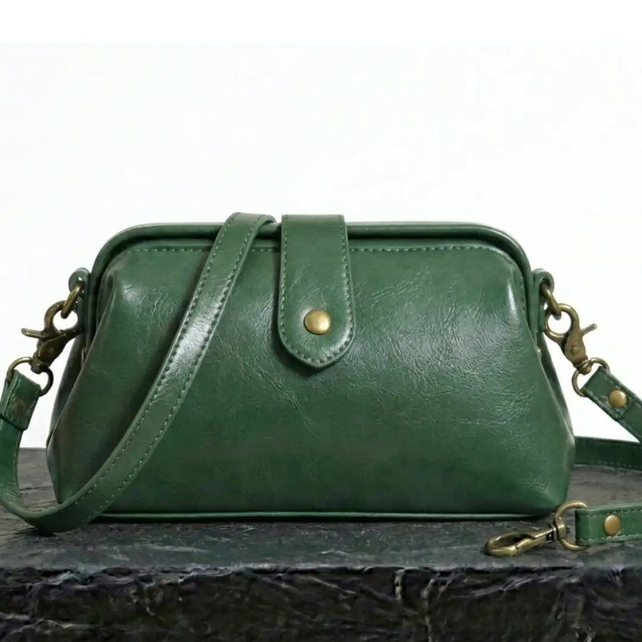 Amity – Vintage Green Handbag