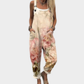 Evie - Comfortable Printed Dungarees