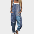 Sophie - Comfortable Printed Dungarees