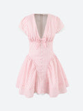 Ylvaine V-Neck Mini Dress
