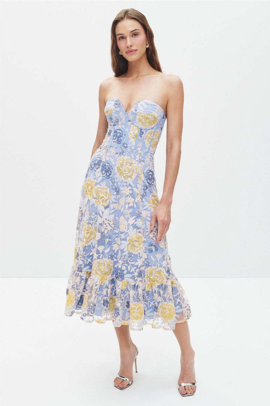 Carina Embroidered Dress