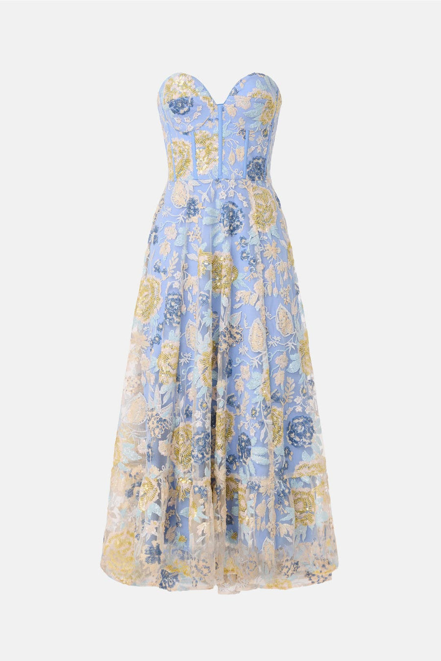 Carina Embroidered Dress