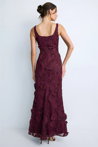 Lorena Embroidered Gown