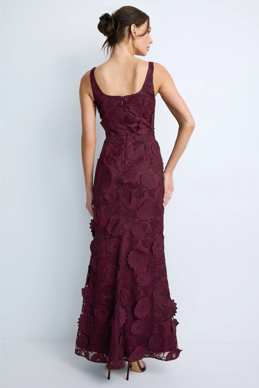 Lorena Embroidered Gown