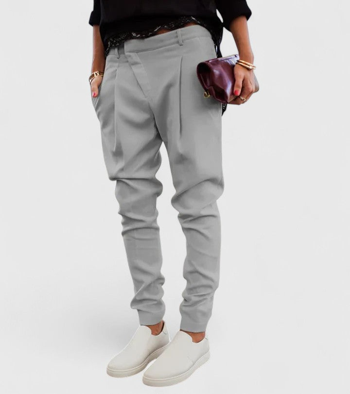 Kalie | Elegant Pants Gray