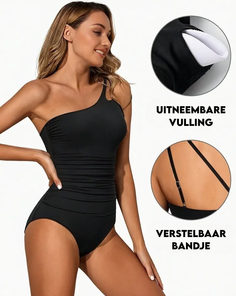 Halcyon - One-Shoulder Swimsuit